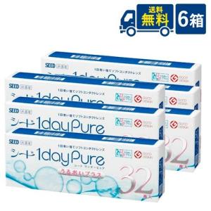 シード ワンデーピュア うるおい32枚×6箱