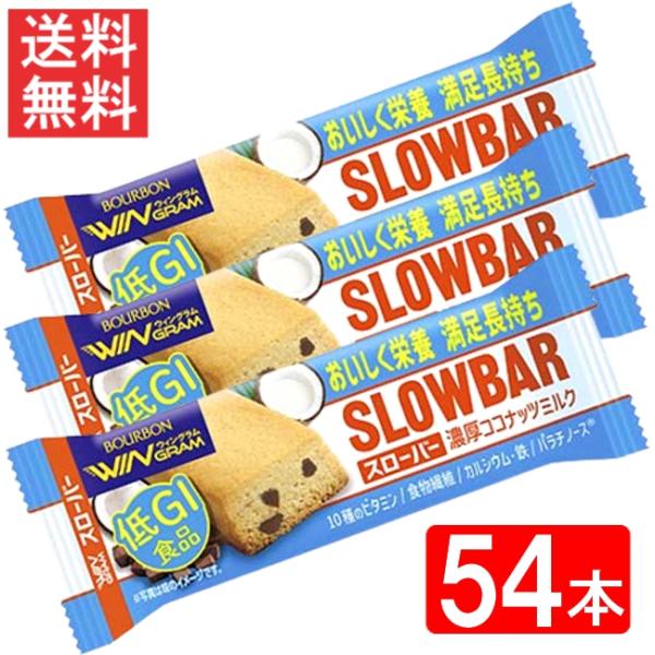 ブルボン スローバー 濃厚ココナッツミルク 41g　54本