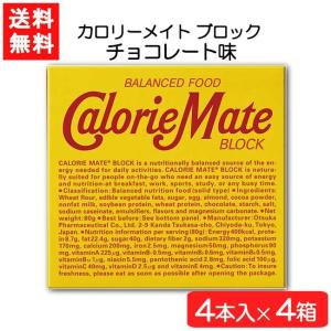 大塚製薬 送料無料 カロリーメイト ブロック チョコレート 4本×20箱