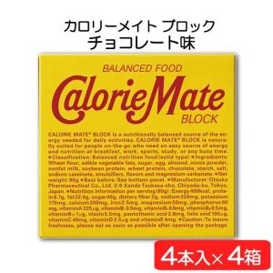大塚製薬 送料無料 カロリーメイト ブロック チョコレート 4本×20箱