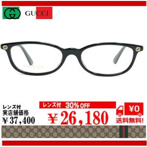 レトロ　グッチ　メガネ　イタリア系　新品未使用　老眼鏡　2.75 正規品」特別価格 GUCCI グッチ メガネ 度付き GG1470OJ デミブラウン
