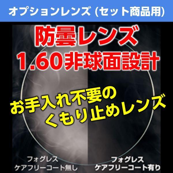 SEIKO ノーメンテナンス くもり止め 効果付き 防曇 レンズ 屈折率1.60 非球面設計(セット...