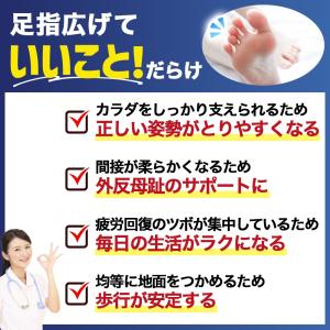 足指サポーター【2組セット】外反母趾 リラック...の詳細画像2