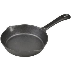 パール金属 鉄鋳物製 スキレット 16cm 鉄フライパン