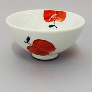 美濃焼 金彩錦草花円菓子碗 陶器 陶磁器 蓋付 フタ付 どんぶり 丼 雑煮