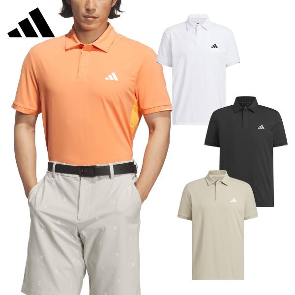アディダス ゴルフ adidas Golf ゴルフウエア メンズ 半袖シャツ 接触冷感 ストレッチ ...