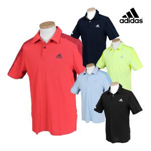 adidas Golf アディダスゴルフ 春夏ウエア AEROREADY 半袖ファブリックミックスシャツ 「GLB48」