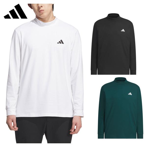 アディダス ゴルフ adidas Golf ゴルフウエア メンズ 長袖モックネックシャツ ストレッチ...
