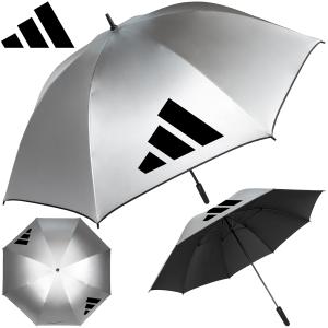 adidas Golf アディダス ゴルフ 正規品 晴雨兼用 耐久撥水 UVカット 軽量 シングルキャノピー アンブレラ パラソル 全天候 銀傘 日傘 雨傘 2026新製品 ODX55｜EZAKI NET GOLF