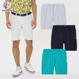 HERG1 エルグワン ストレッチパンツ ネイビー系 M ゴルフウェア メンズ