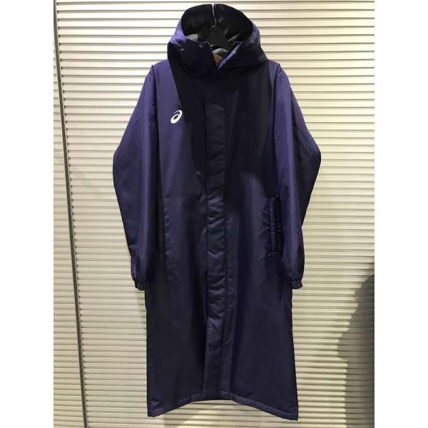 アシックス ASICS 2031D539 中わたロングコート ピーコート