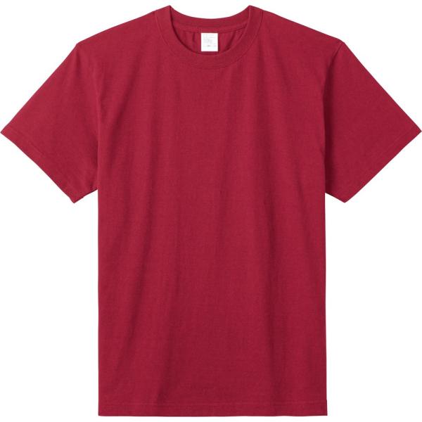 BONMAX（ボンマックス） 5．6オンスハイグレードコットンTシャツ（カラー） バーガンディ