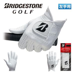 BRIDGESTONE GOLF ブリヂストンゴルフ 日本正規品 TOUR PREMIUM ツアー プレミアム メンズ ゴルフグローブ(左手用) 「 GLG10 」｜EZAKI NET GOLF