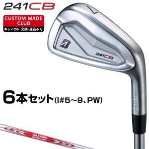 美品 カスタムオーダー品 241CBアイアン6I～PW 5本トラビル 105 S 241CB アイアン(6本セット) TRAVIL IRON 75／85／95／105／115
