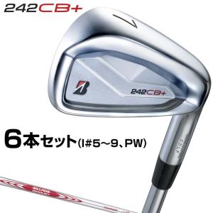 BRIDGESTONE GOLF ブリヂストンゴルフ 日本正規品 242CB+ アイアン NSPRO MODUS3 TOUR105スチールシャフト 6本セット(I#5〜9、PW)