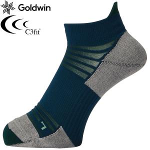 【2026春夏新色】Goldwin ゴールドウィン正規品 C3fit シースリーフィット 男女兼用ユニセックス ベンチレーティングライトショートソックス 2026新製品 GC23374