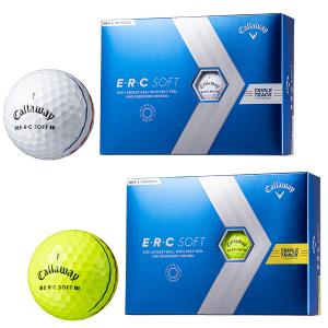 Callaway キャロウェイ 日本正規品 ERC SOFT イーアールシー ソフト 2023モデル ゴルフボール1ダース(12個入) 「 ERC SOFT 23 TRPL TRK 」｜EZAKI NET GOLF