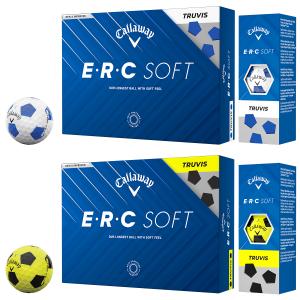 【限定品】 Callaway キャロウェイ 日本正規品 ERC SOFT TRUVIS イーアールシーソフト トゥルービス 2025モデル ゴルフボール1ダース(12個入)