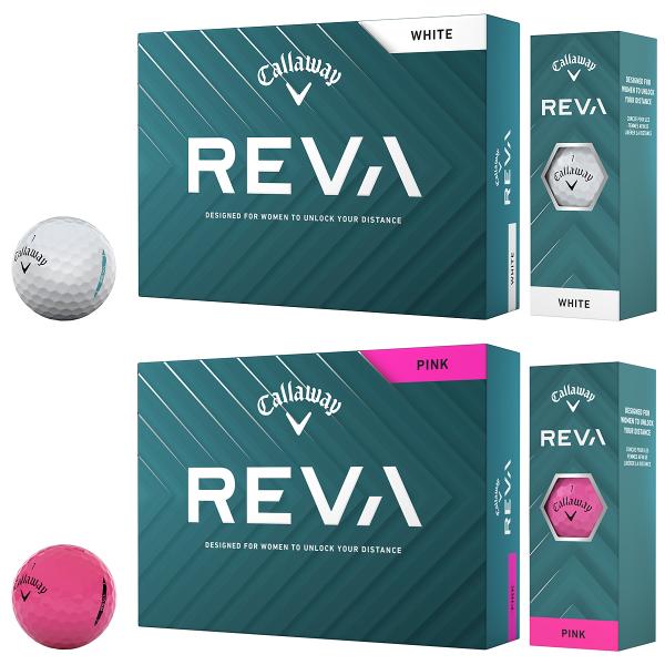 Callaway キャロウェイ 日本正規品 REVA レバ 2025モデル ビッグサイズ ゴルフボー...