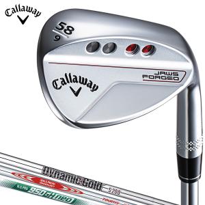 Callaway キャロウェイ日本正規品 JAWS FORGED (ジョーズフォージド) ウェッジ クロムメッキ仕上げ 2023モデル スチールシャフト