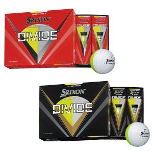 DUNLOP ダンロップ 日本正規品 SRIXON Z-STAR スリクソン ゼットスター シリーズ DIVIDE ディバイド 2023モデル ゴルフボール1ダース(12個入)