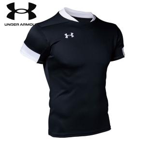 UNDER ARMOUR(アンダーアーマー) UAチーム ラグビー プラクティス ショートスリーブ BLK 1365028 【マルチスポーツ Ｔシャツ】｜ezaki-g