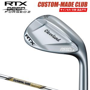 DUNLOP RTX DEEP FORGED2 ウェッジ ダイナミックゴールド120