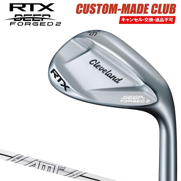 RTX DEEP FORGED2 ウェッジ ダイナミックゴールドAMT TOUR WHITEスチール...