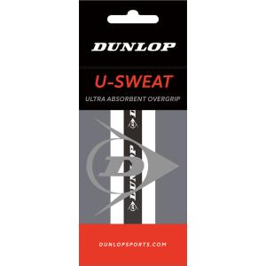 DUNLOP(ダンロップテニス) オーバーグリップ ドライタイプ(1本入) U-SWEAT 1PC ホワイト