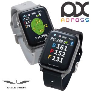 EAGLE VISION イーグルビジョン正規品 ax アクロス GPS watch ゴルフナビ ウォッチ 2026新製品 EV-539 「 腕時計型GPS距離測定器 」