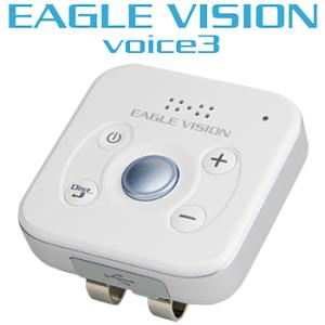 EAGLE VISION イーグルビジョン正規品 voice3 (ボイススリー) ゴルフナビ EV-803 「 ハイブリッドGPS搭載距離測定器 」｜ezaki-g