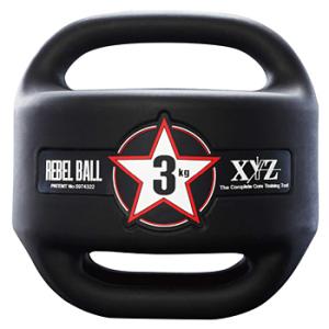 elite grips(エリートグリップ) ゴルフトレーニング器具 XYZ FITNESS REBEL BALL #03 (レベルボール3kg)  「 XYZ-RB3BK 」｜ezaki-g