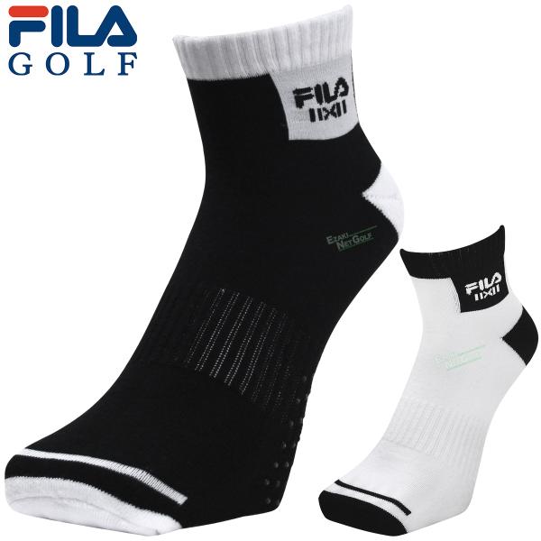 FILA GOLF フィラ ゴルフ 正規品 ショート ソックス 2023モデル 「 743-933 ...