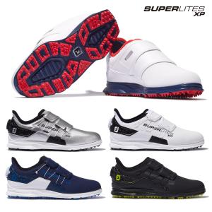 FOOTJOY フットジョイ日本正規品 SUPERLITES XP Spikeless BOA  2023モデル スーパーライトXP スパイクレス ボア メンズ ゴルフシューズ｜ezaki-g