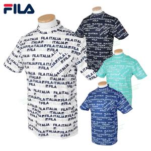 フィラゴルフ FILA GOLF ゴルフウエア メンズ 半袖シャツ 「 743602 」 吸汗速乾 UVカット 接触冷感 春夏ウエア 【当店在庫品】