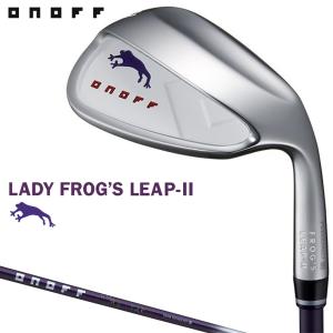GLOBERIDE グローブライド 正規品 ONOFF オノフ LADY FROG’S LEAP-II レディス フロッグスリープ ウェッジ オリジナルカーボンシャフト｜EZAKI NET GOLF