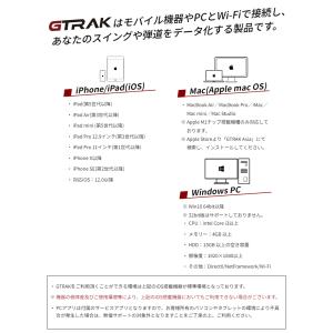 GPRO日本正規品 GTRAK ゴルフ弾道測定...の詳細画像5
