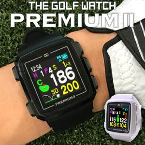 GreenOn グリーンオン日本正規品 THE GOLF WATCH PREMIUM II  (ザ・ゴルフウォッチ プレミアム2) 「腕時計型GPS距離測定器」