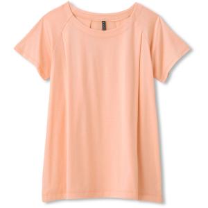 DANSKIN RAGLAN SLEEVE TEE Oコーラル