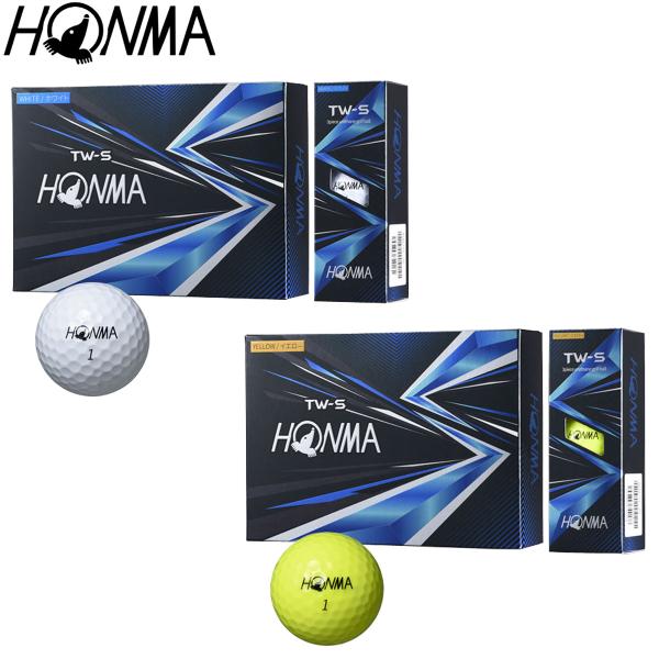 ホンマ HONMA GOLF 本間ゴルフ 日本正規品 TOURWORLD TW-S ゴルフボール1ダ...