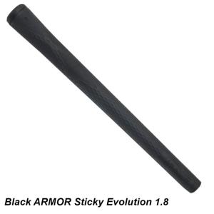 IOMIC イオミック 日本正規品 Black ARMOR Sticky Evolution 1.8 ブラックアウト ウッド＆アイアン用 ゴルフグリップ 単品(1本)｜ezaki-g