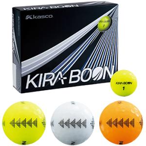 kasco キャスコ 正規品 KIRA BOON キラブーン ゴルフボール 1ダース(12個入) 「 三角ターゲットマークタイプ 」｜ezaki-g