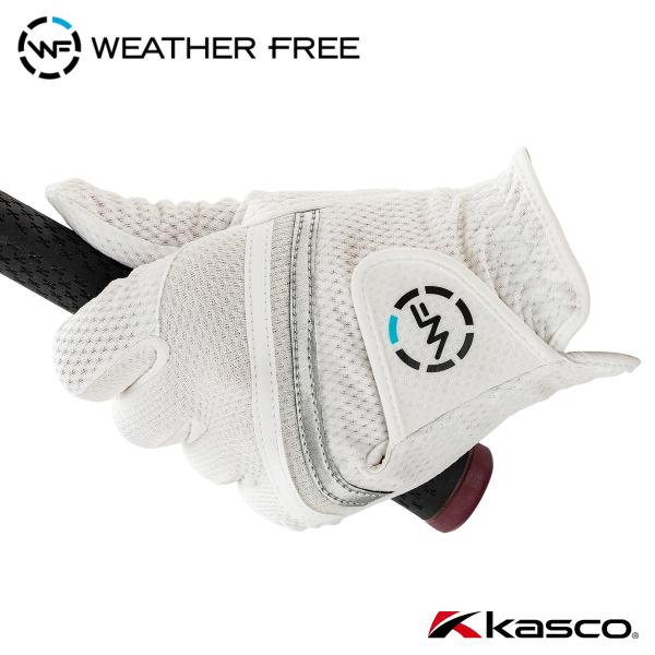 Kasco キャスコ 正規品 ウェザーフリー クール ゴルフグローブ(左手用)　2024モデル 「 ...