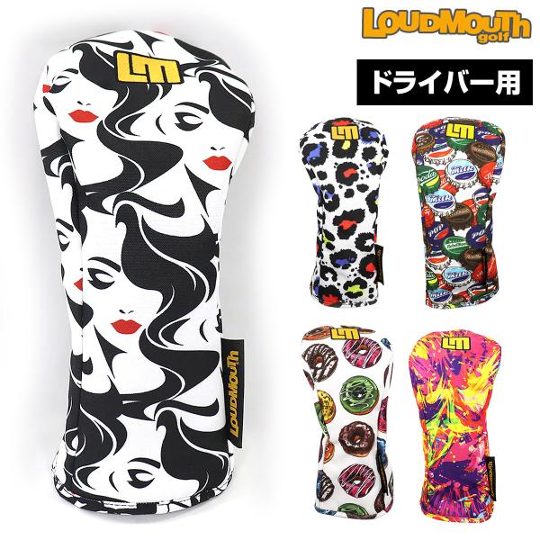 LOUDMOUTH GOLF ラウドマウス ゴルフ日本正規品 ドライバー用ヘッドカバー 2023モデ...