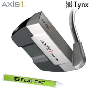 Lynx リンクス正規品 AXIS1(アクシスワン)パター Tour-HM(ハーフマレット) FLAT CAT(フラットキャット)グリップ｜ezaki-g