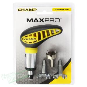 CHAMP チャンプ日本正規品 MAXPRO Wrench(マックスプロレンチ) ゴルフ鋲交換専用レンチ 「 S-26(88401) 」｜EZAKI NET GOLF