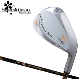 MUTSUMI HONMA ムツミ ホンマ 本間睦 MH255 軟鉄鍛造ウェッジ : ゴルフ