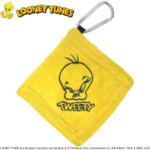 Looney Tunes ルーニー テューンズ トゥイーティー フェイスイエロー クリーナータオル S 丸眞 「 4105045700 」｜ezaki-g