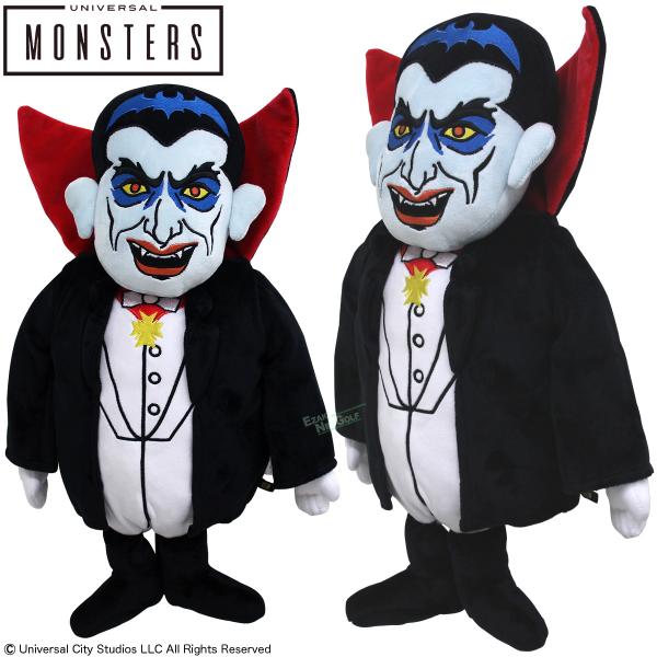 【ハロウィン】 ユニバーサルモンスターズ ドラキュラ ブラックマント ゴルフ ヘッドカバー ぬいぐる...