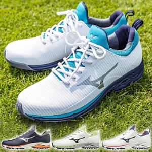 【3E】MIZUNO ミズノ正規品 WAVE CADENCE(ウエーブケイデンス) スパイクレスゴルフシューズ  「51GM1970」